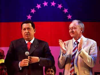 Hugo Chavez and Ken Livingstone